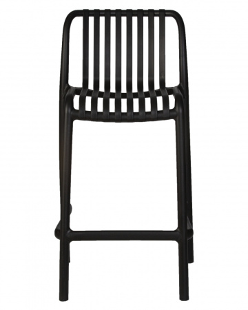 Стул полубарный DOBRIN CHLOE, черный
