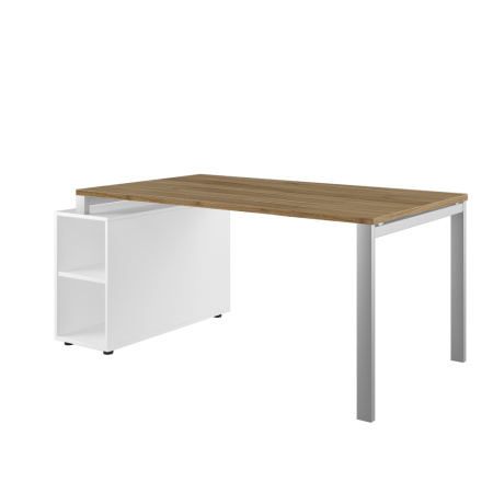 Стол руководителя на опорной тумбе. Правый TES28413631