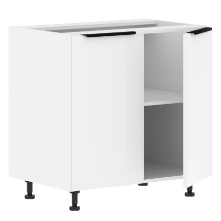 Шкаф напольный с полкой MOP 8082.1P Белая эмаль/Белый 800х560х820 IBIZA Шкаф напольный с полкой MOP 8082.1P Белая эмаль/Белый 800х560х820 IBIZA