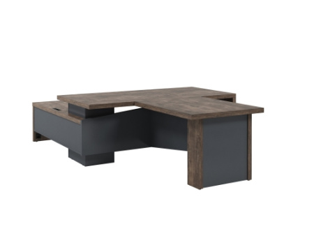 Стол Т-820.1000пр с блоком розеток и брифингом 1150 мм. Размер: 2000*3150*750