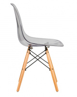 Стул для кухни DOBRIN DSW CASPER, ножки светлый бук, цвет прозрачный