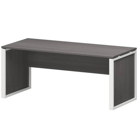 Стол руководителя НТМ-180 Лиственница/Белый 1800x800x750