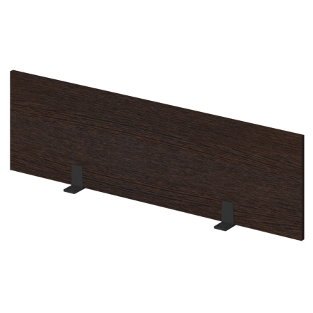 Экран для одиночного стола СМЭ18-12 Дуб венге/Антрацит