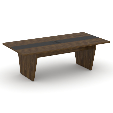 Стол переговорный COR.PRG-24 Орех лоренцо/Графит