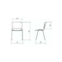 Офисный стул UTFC Стандарт