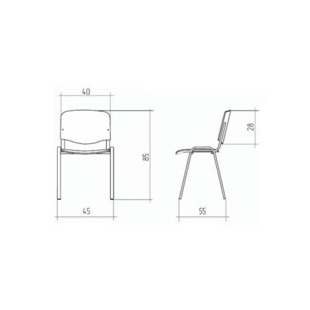 Офисный стул UTFC Стандарт