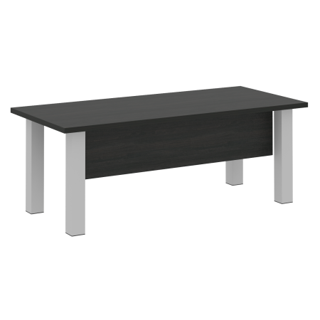 Стол руководителя LT.D-20.1 Суар тёмный/Серые опоры 2000*900*750