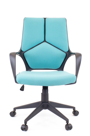 Кресло Everprof Trio Black LB T Ткань Бирюзовый