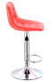 Стул Барный Everprof Cooper Экокожа Красный