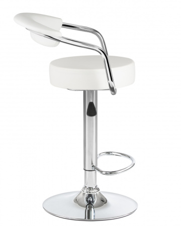 Стул барный DOBRIN MARTA, белый Стул барный DOBRIN MARTA, белый