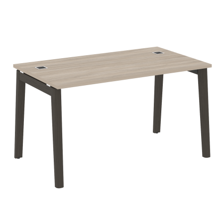 Стол руководителя OW.SRR-3.8 Дуб аттик/Дуб тёмный/Антрацит металл 1380*800*750