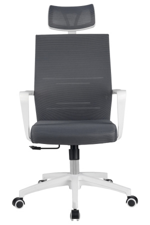 Кресло Like RCH A819 Белый пластик/Серая сетка