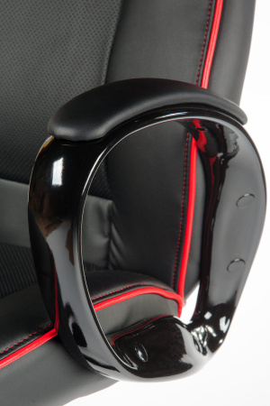 Кресло Геймерское "Виннер" CX0248H01 black+red piping