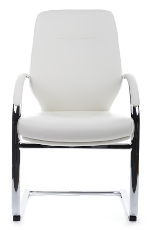 Кресло Alonzo-CF С1711 Белый (6207) натуральная кожа 68*68*102-108