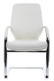 Кресло Alonzo-CF С1711 Белый (6207) натуральная кожа 68*68*102-108