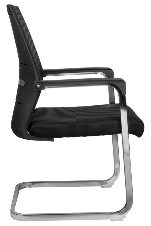 Кресло Like RCH D818 Чёрная сетка на полозьях