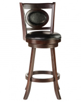 Стул барный DOBRIN CHAD BAR, капучино, чёрный Стул барный DOBRIN CHAD BAR, капучино, чёрный