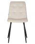 Стул для кухни DOBRIN CHILLY, Кремовый Holland 05, основание черное
