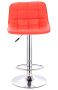 Стул Барный Everprof Cooper Экокожа Красный