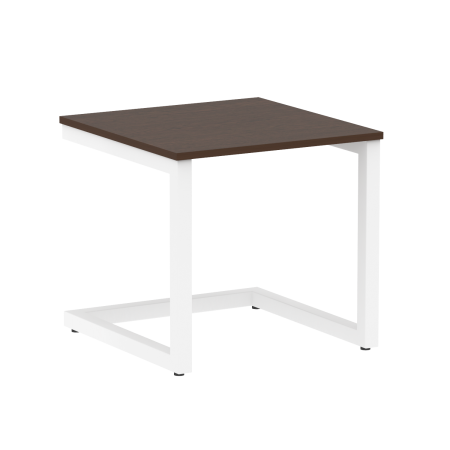 Стол журнальный VR.SP-2-58.G Венге/Белый металл