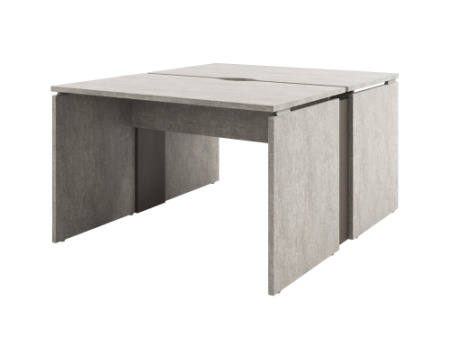 Стол-тандем D-22. Размер: 1200*1432*750 мм