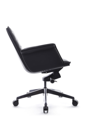 Кресло Rubens-M В1819-2 Чёрный (A8) натуральная кожа 68*68*98-104