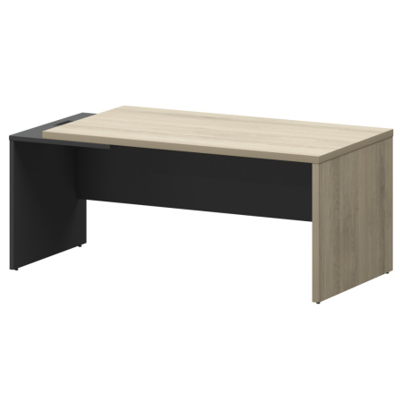 Стол руководителя левый KZ-18L Кронберг/Графит 1800x900x750