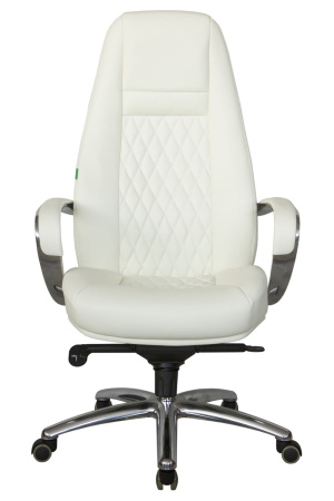 Кресло Orso F185 Белый (6207) натуральная кожа