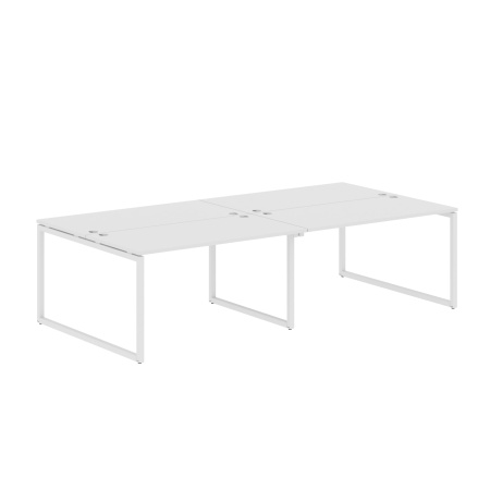 Стол 4-х местный XQWST 2814 Белый/Белый