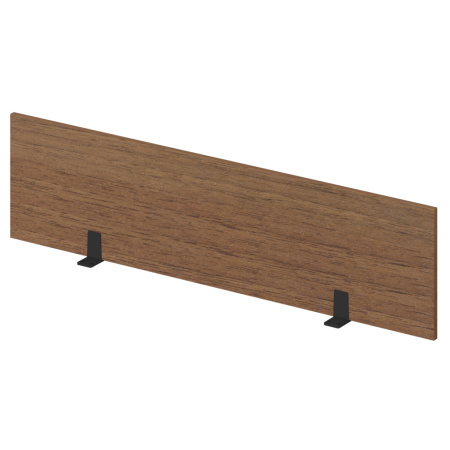 Экран для одиночного стола СМЭ18-14 Орех/Антрацит