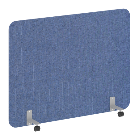 Перегородка на металлических опорах, на роликах AP.R-160-120 Romeo 11/Серый металл