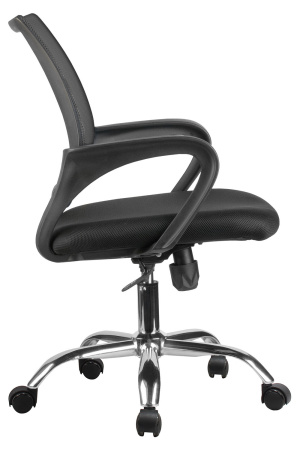 Кресло RCH 8085JE Чёрная сетка/Хром крестовина