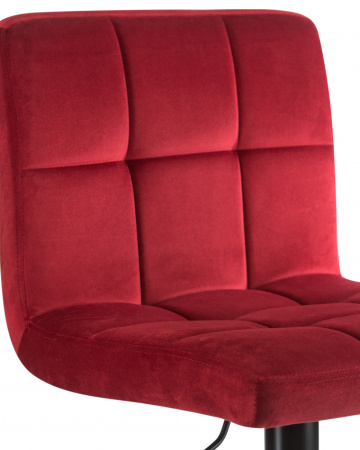 Стул барный DOBRIN DOMINIC, бордо велюр (MJ9-43)