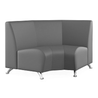 Радиусная секция Интер хром