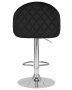 Стул барный DOBRIN MILANA, черный велюр (MJ9-101)