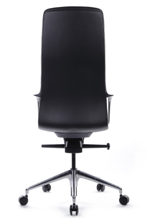 Кресло Plaza FK004-A13 Чёрный (A8) натуральная кожа 68*68*118-126