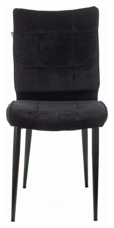 Стул для кухни Бюрократ KF-4 черный Light 20 металл черный на ножках (KF-4/LT20)