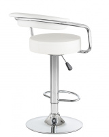 Стул барный DOBRIN MARTA, белый Стул барный DOBRIN MARTA, белый