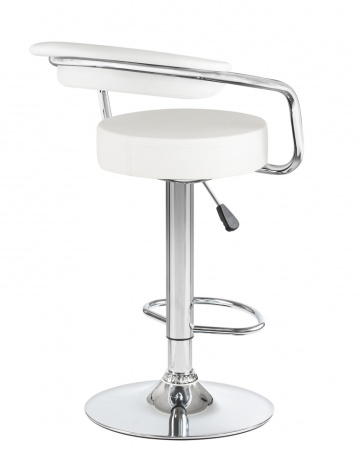 Стул барный DOBRIN MARTA, белый Стул барный DOBRIN MARTA, белый