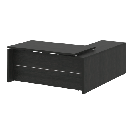 Стол руководителя LT.C-18 (L) Суар тёмный 1800*2000*750 Стол руководителя LT.C-18 (L) Суар тёмный 1800*2000*750