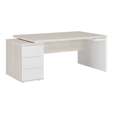 Стол рабочий на опорной тумбе левый ZIO28511421