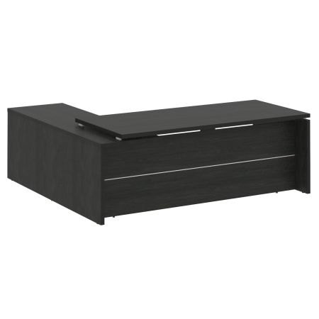 Стол руководителя LT.C-22 (R) Суар тёмный 2200*2000*750