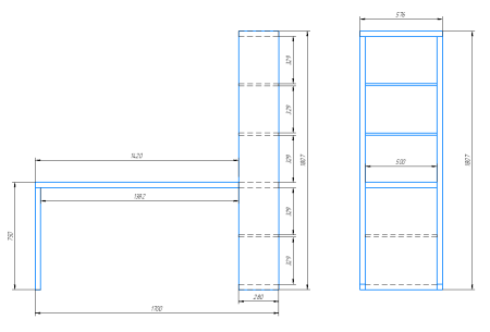 Стол Tesla T-22-D