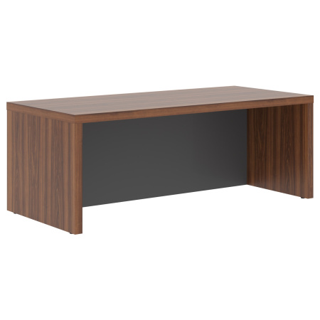 Стол руководителя ZST 209H Орех Даллас/Антрацит 2000х900х745