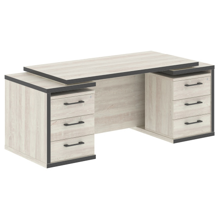 Стол 2-х тумбовый TDT 197.A Сосна Эдмонт 1900х750х750