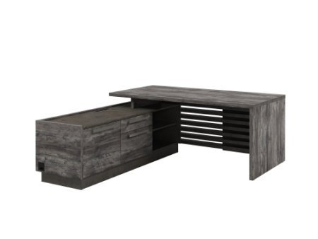 Стол Z-218л.1000 левый с блоком розеток. Размер: 1800*900/2030*750 мм