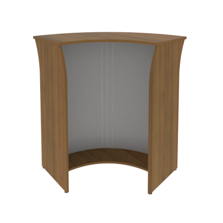 Стойка угловая (радиусный элемент-ролета) А.РС-5.5 ролета Орех