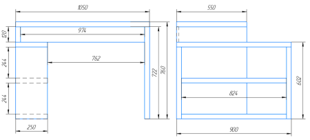 Стол Herz T-24-D