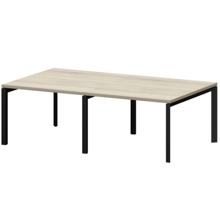 Стол переговорный на металлокаркасе КТМ-24.14.38 Кронберг 2400x1400x750