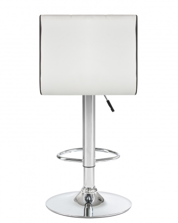 Стул барный DOBRIN CANDY, бело-чёрный